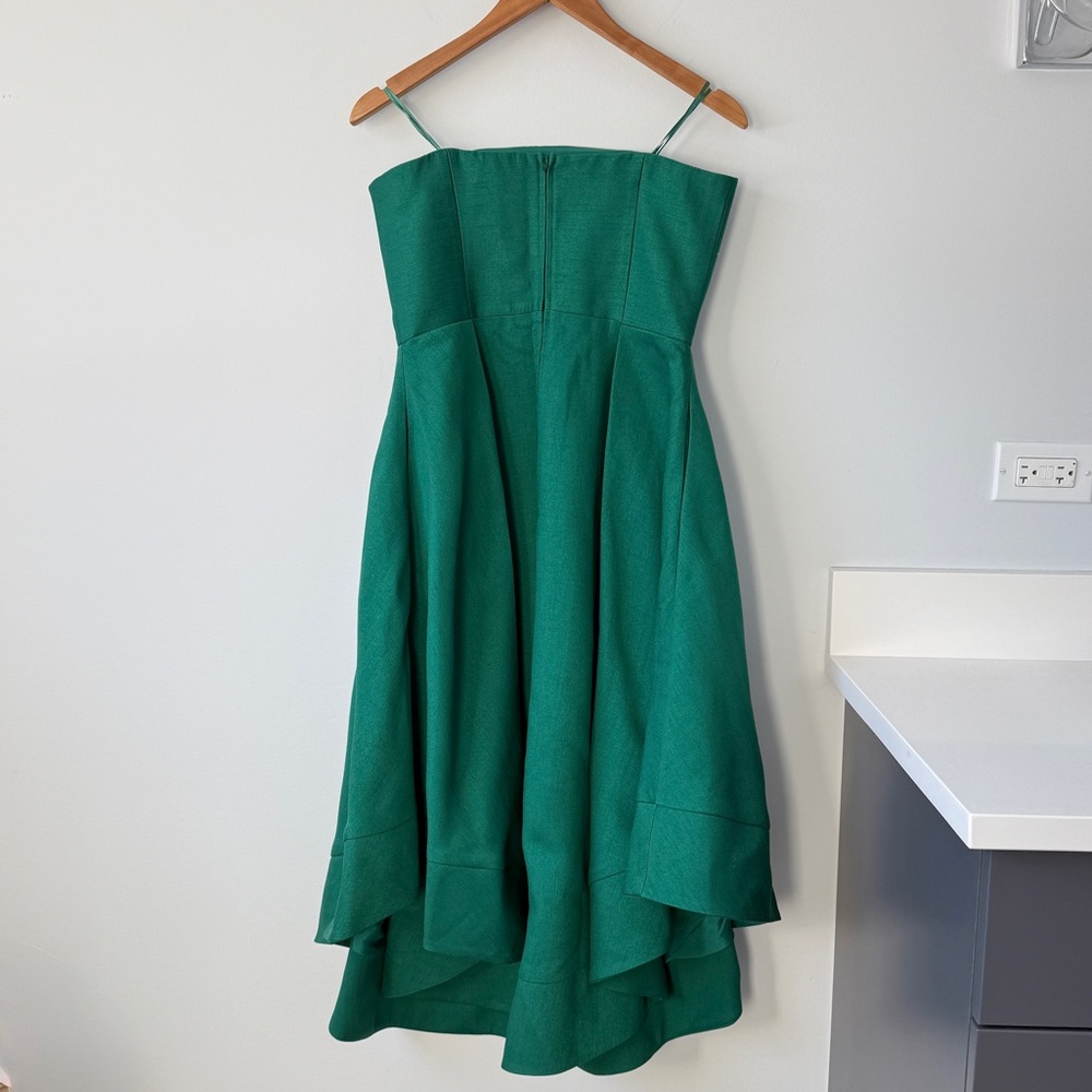 NWT C/MEO COLLECTIVE Making Waves Strapless Dress | Sz L - Picture 6 of 13